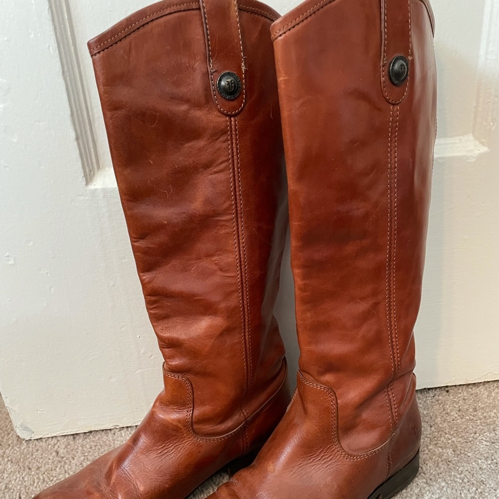 Frye Melissa buttons boots